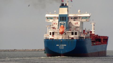 BRO NYBORG in IJmuiden, 6 jul 2018
