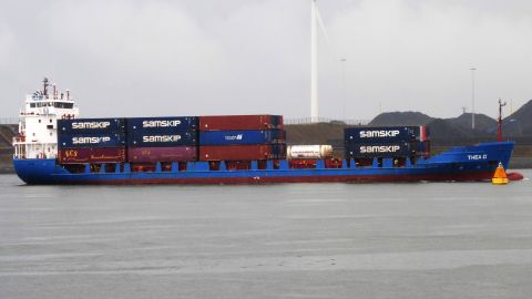 THEA II in IJmuiden, 13 aug 2018