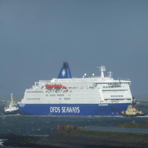 King Seaways in IJmuiden, 1 apr 2015