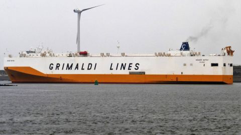 GRANDE NAPOLI in IJmuiden, 29 aug 2018