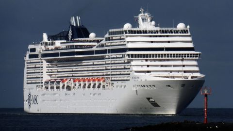Msc Magnifica in IJmuiden, 9 sep 2018