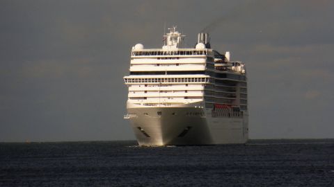 Msc Magnifica in IJmuiden, 9 sep 2018