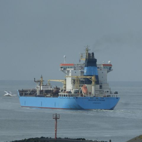 Maersk Etienne in IJmuiden, 3 apr 2015