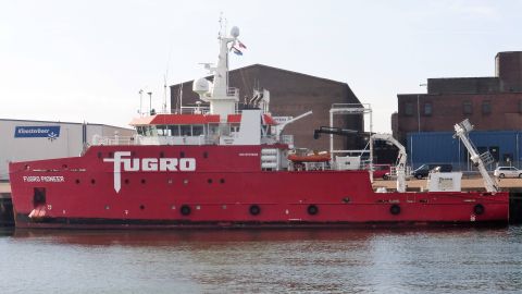 FUGRO PIONEER in IJmuiden, 9 okt 2018