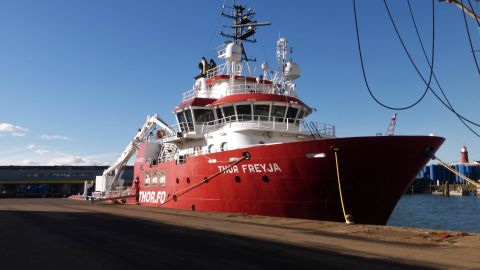 THOR FREYJA in IJmuiden, 28 okt 2018