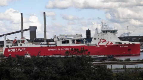 KVITNOS in IJmuiden, 2 nov 2018