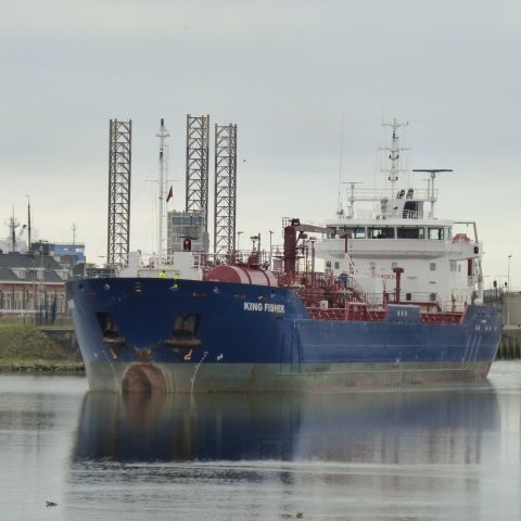 KING FISHER in IJmuiden, 6 apr 2015