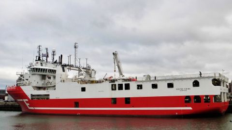 VERITAS VIKING in IJmuiden, 19 nov 2018