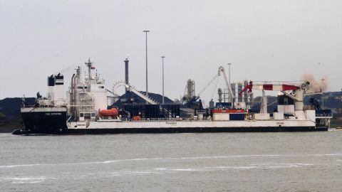 CABLE ENTERPRISE in IJmuiden, 19 dec 2018