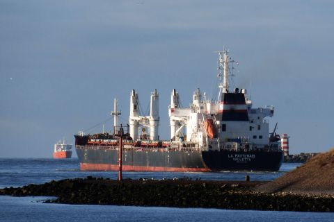 LA PARTENAIS in IJmuiden, 24 dec 2018