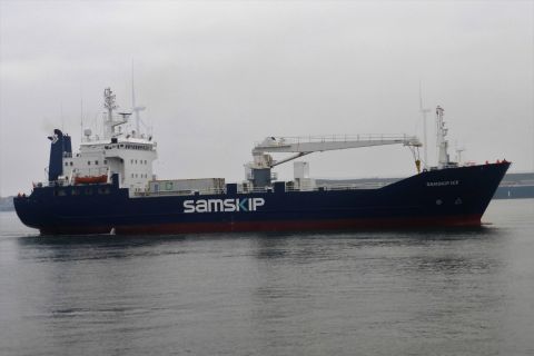 SAMSKIP ICE in IJmuiden, 28 dec 2018