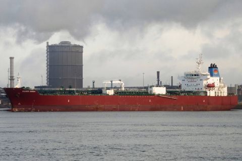 Silver Gwen in IJmuiden, 31 dec 2018
