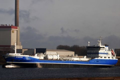 SCORPIUS in IJmuiden, 31 dec 2018
