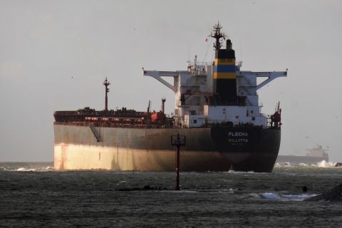 FLECHA in IJmuiden, 1 jan 2019