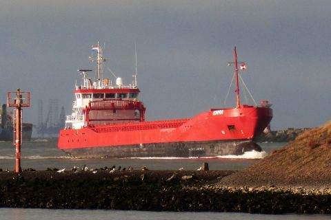 EMMA in IJmuiden, 3 jan 2019