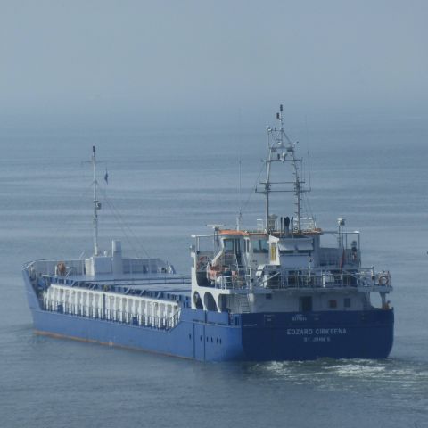 Edzard Cirksena in IJmuiden, 9 apr 2015