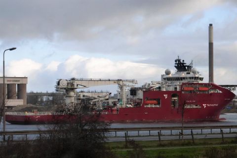 DEEP ARCTIC in IJmuiden, 14 jan 2019