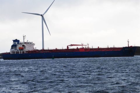 MS SIMON in IJmuiden, 17 jan 2019
