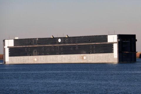 Nieuwe Sluisdeur Voor IJmuiden in IJmuiden, 20 jan 2019