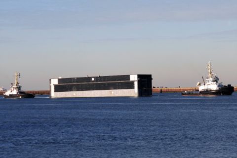 Nieuwe Sluisdeur Voor IJmuiden in IJmuiden, 20 jan 2019