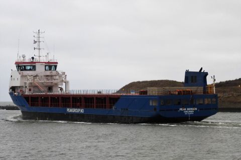PEAK BERGEN in IJmuiden, 26 jan 2019