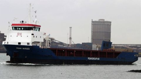 PEAK BERGEN in IJmuiden, 26 jan 2019