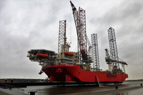 BLUE TERN (ex Seafox 5) in IJmuiden, 8 feb 2019
