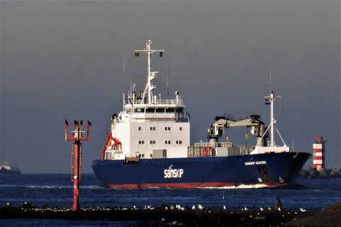 SAMSKIP GLACIER in IJmuiden, 14 feb 2019