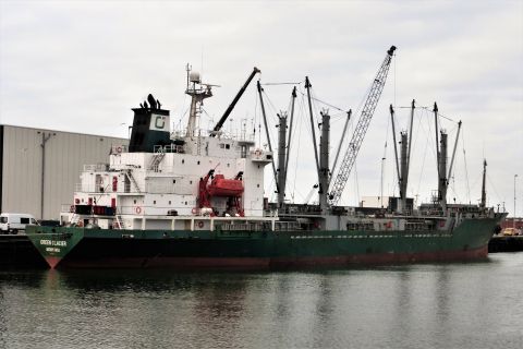 GREEN GLACIER in IJmuiden, 19 feb 2019