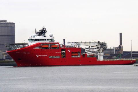 DEEP ARCTIC in IJmuiden, 6 mrt 2019