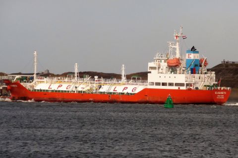ELISABETH (lpg) in IJmuiden, 9 mrt 2019