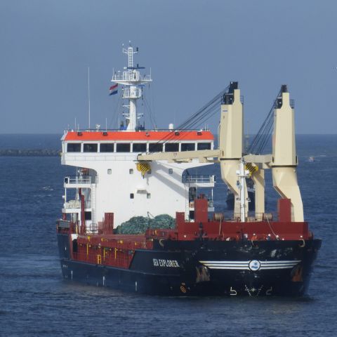 Sea Explorer in IJmuiden, 13 apr 2015