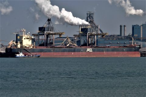 IKAN BAGANG in IJmuiden, 15 apr 2019