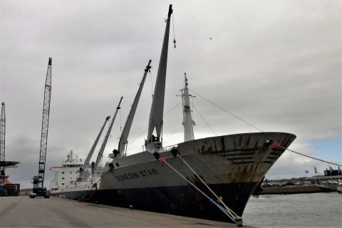 DUNEDIN STAR in IJmuiden, 27 apr 2019