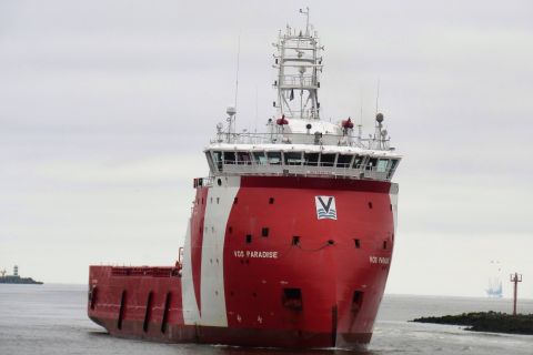 VOS PARADISE in IJmuiden, 1 mei 2019