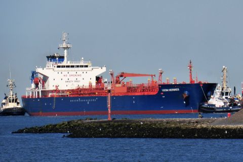 LEON HERMES in IJmuiden, 15 mei 2019