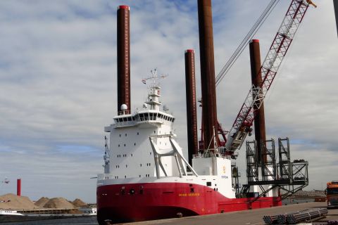 WIND SERVER in IJmuiden, 16 mei 2019