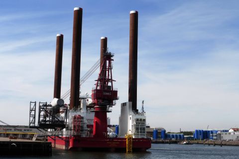 WIND SERVER in IJmuiden, 23 mei 2019