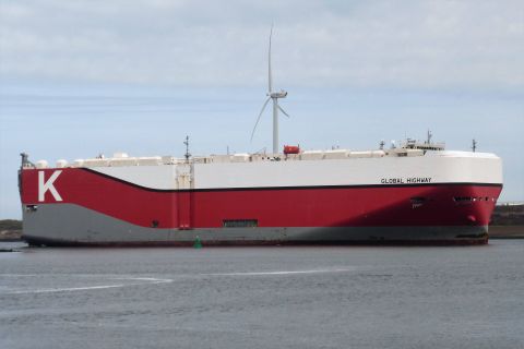 GLOBAL HIGHWAY in IJmuiden, 31 mei 2019