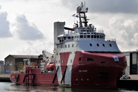 VOS START in IJmuiden, 19 jul 2019