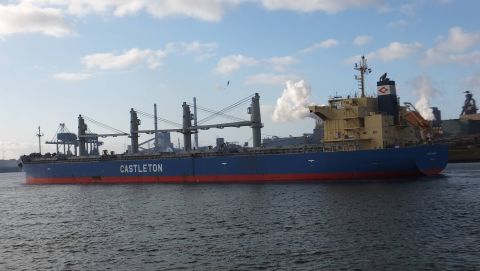 Loch Crinan in IJmuiden, 17 apr 2015