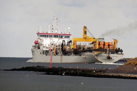 GERARDUS MERCATOR in IJmuiden, 16 aug 2019