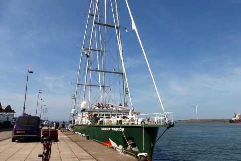 RAINBOW WARRIOR in IJmuiden, 23 aug 2019