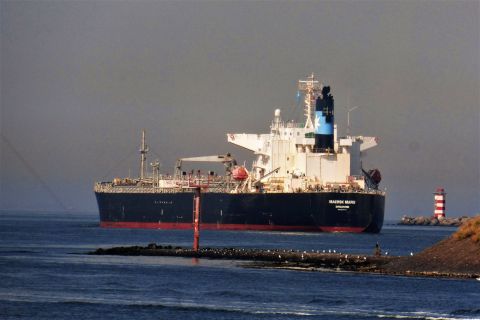MAERSK MARU in IJmuiden, 25 aug 2019