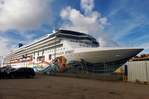 NORWEGIAN SPIRIT in IJmuiden, 29 aug 2019