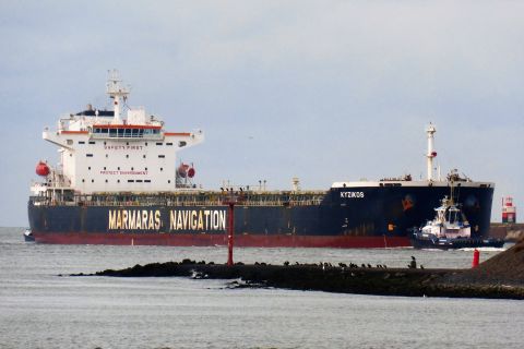 KYZIKOS in IJmuiden, 19 okt 2019