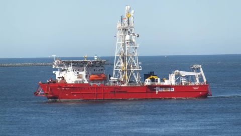 Bucentauer in IJmuiden, 21 apr 2015