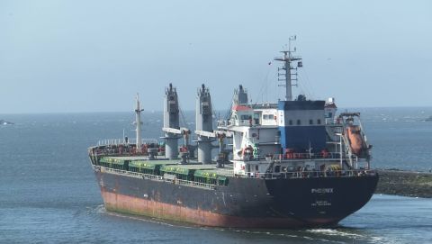Phoenix in IJmuiden, 21 apr 2015