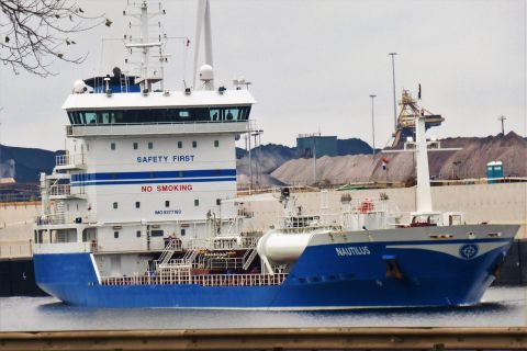NAUTILUS in IJmuiden, 3 nov 2019