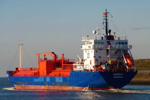 MAINGAS in IJmuiden, 10 nov 2019